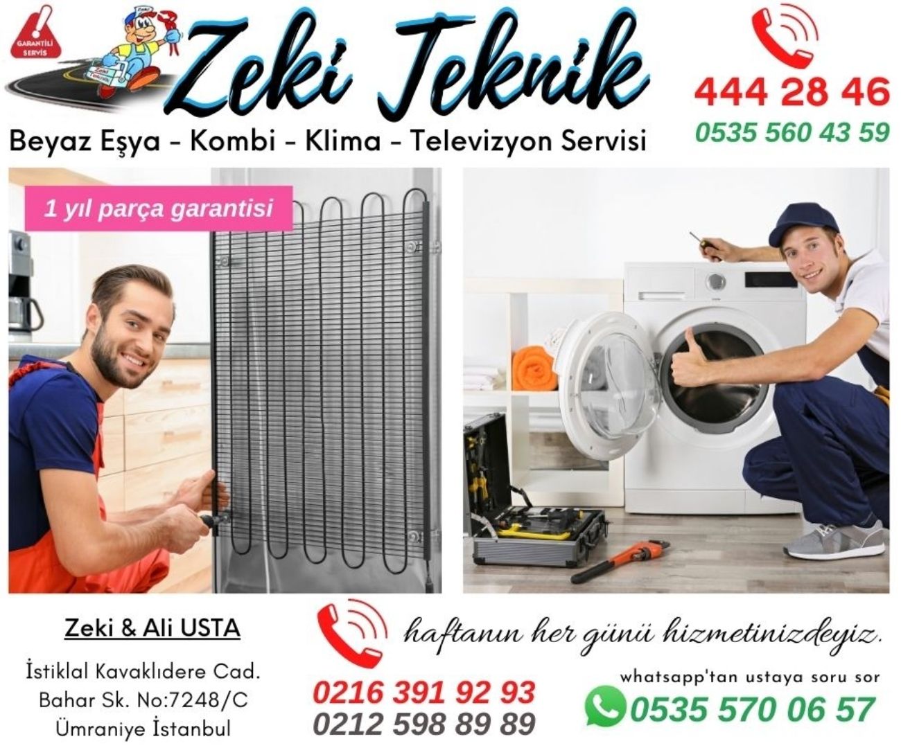 Ümraniye Beyaz Eşya Servisi